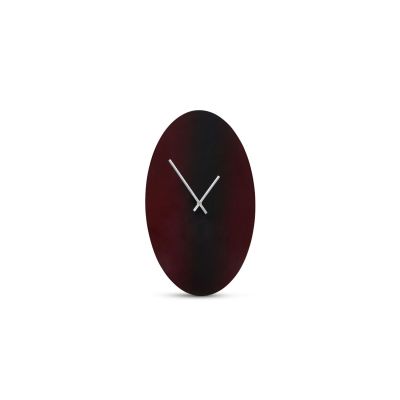 Horloge murale 27xH46cm burgundy/black gradient Zone