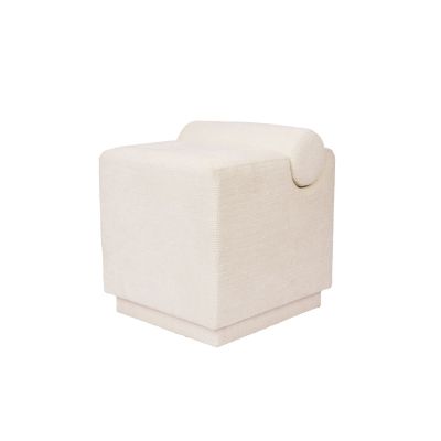 Pouf 46x42xH49cm cloud beige Brume