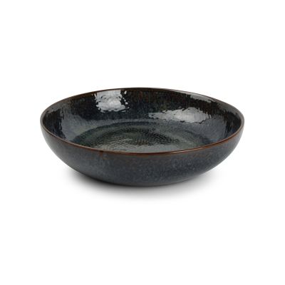 Diep bord 21,5xH5cm saffier Mielo
